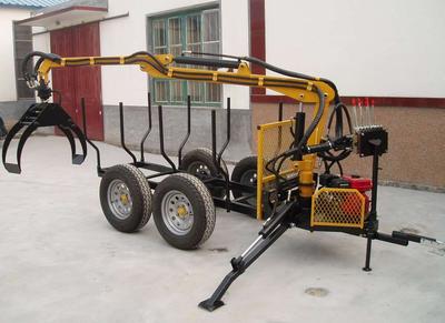 Log Trailer Crane 